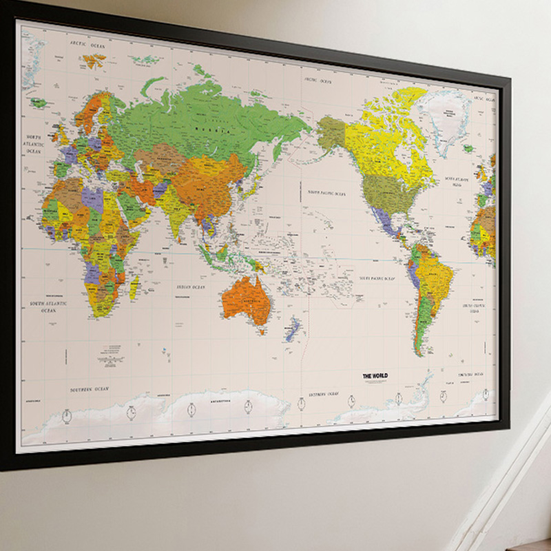 Star Map Poster - خريطة حائط، مصنوعة من البوليستر، خريطة