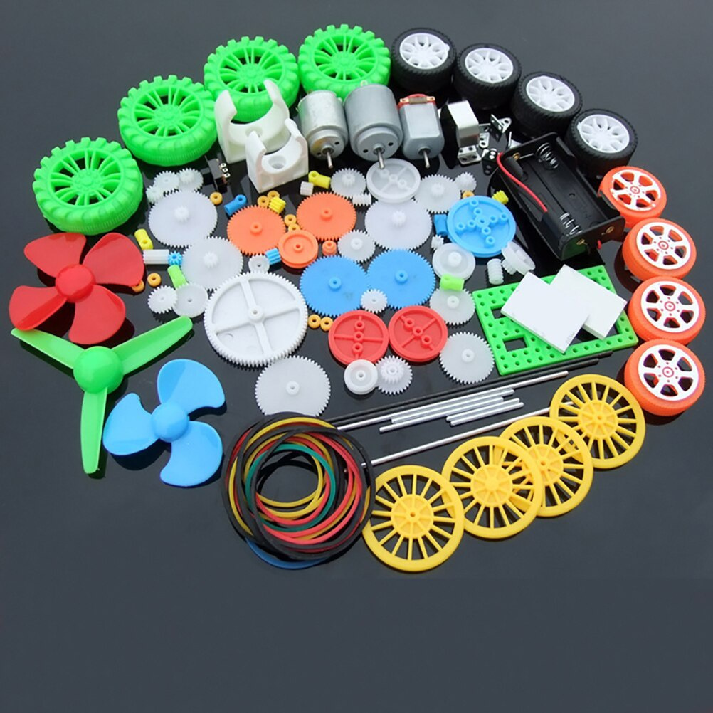 Science Kit - 112 قطعة مجموعة محرك التيار المستمر