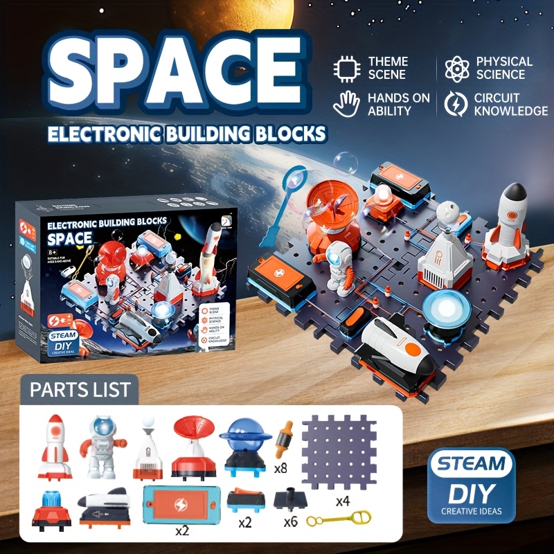 مكعبات بناء إلكترونية من ساينس - مراجعة Science Toys وسعره
