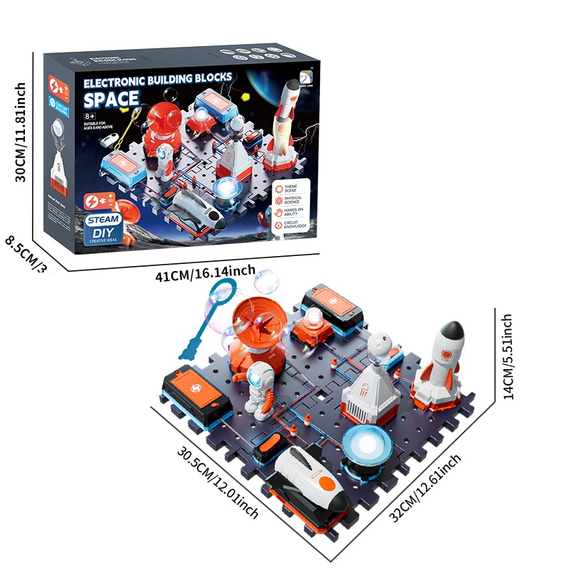 مكعبات بناء إلكترونية من ساينس - مراجعة Science Toys وسعره