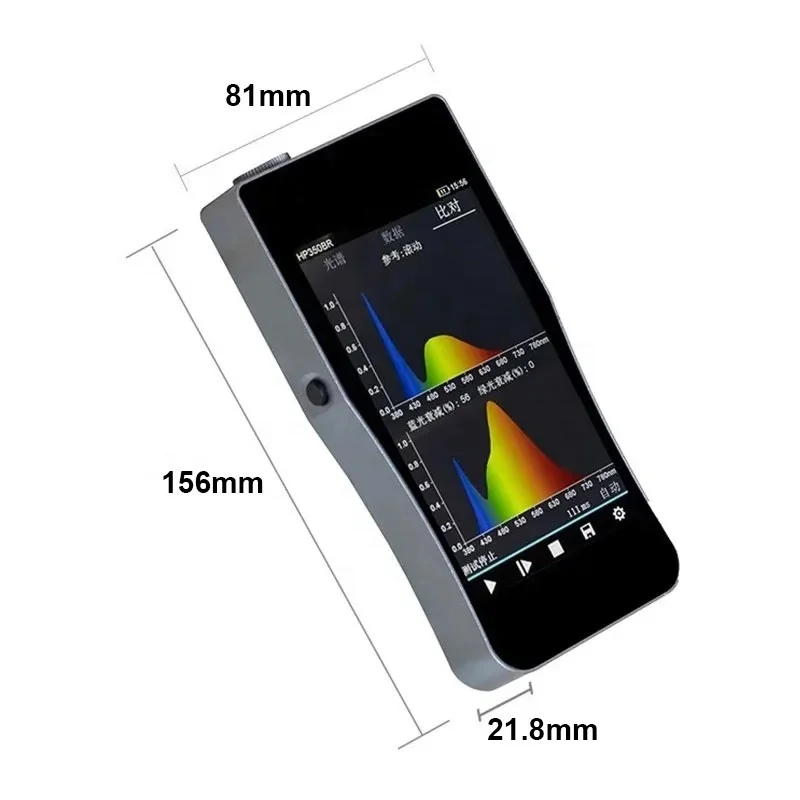 HP350B يده الضوء الأزرق مطياف  - مراجعة Spectroscope Handheld وسعره