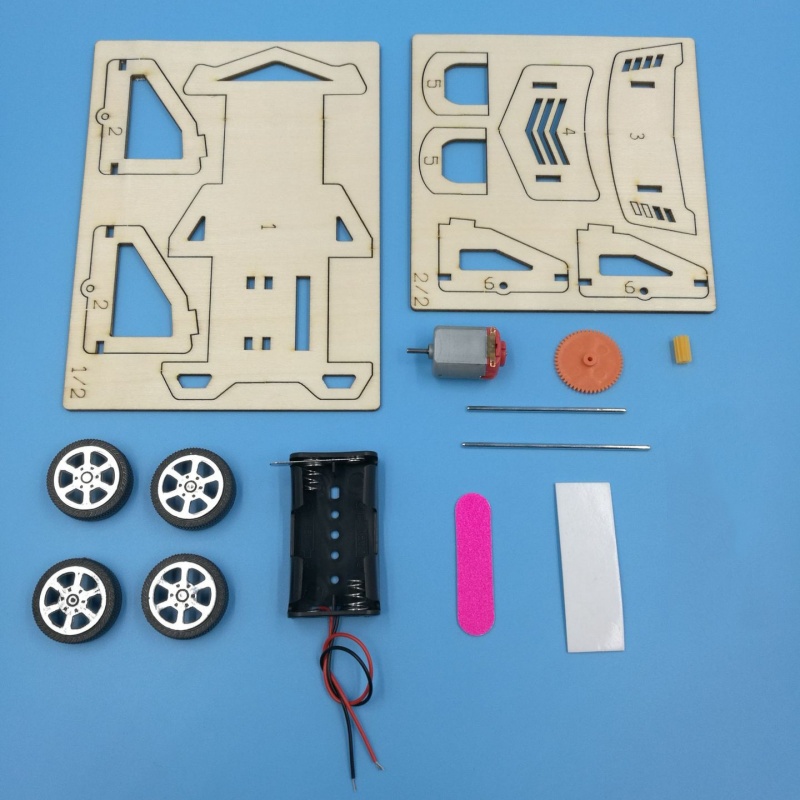 مجموعة أدوات تجميع سيارة سباق  - مراجعة Science Hobby Kit وسعره