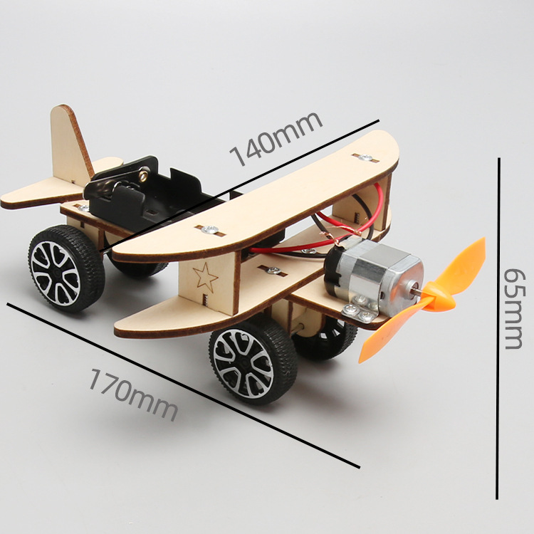 طائرة شراعية كهربائية خشبية قا - مراجعة Science Hobby Kit وسعره