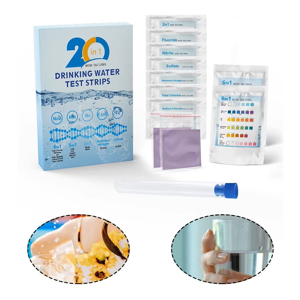 شرائط اختبار المياه YAGO 20 في - مراجعة Ph Strip Test وسعره
