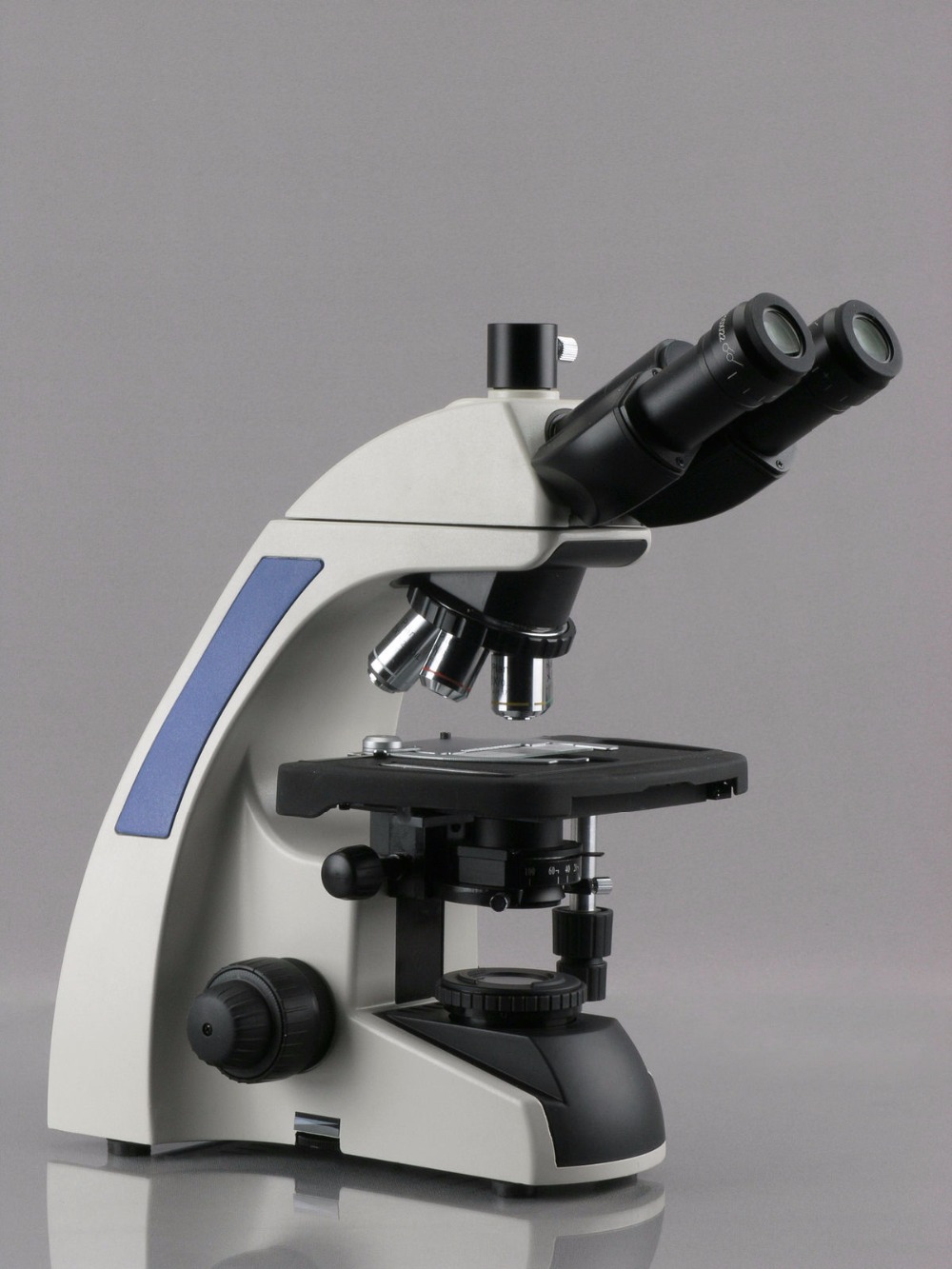 مجهر مركب ثلاثي العينية من سلس - مراجعة Amscope Microscope Compound 40X-1000X وسعره