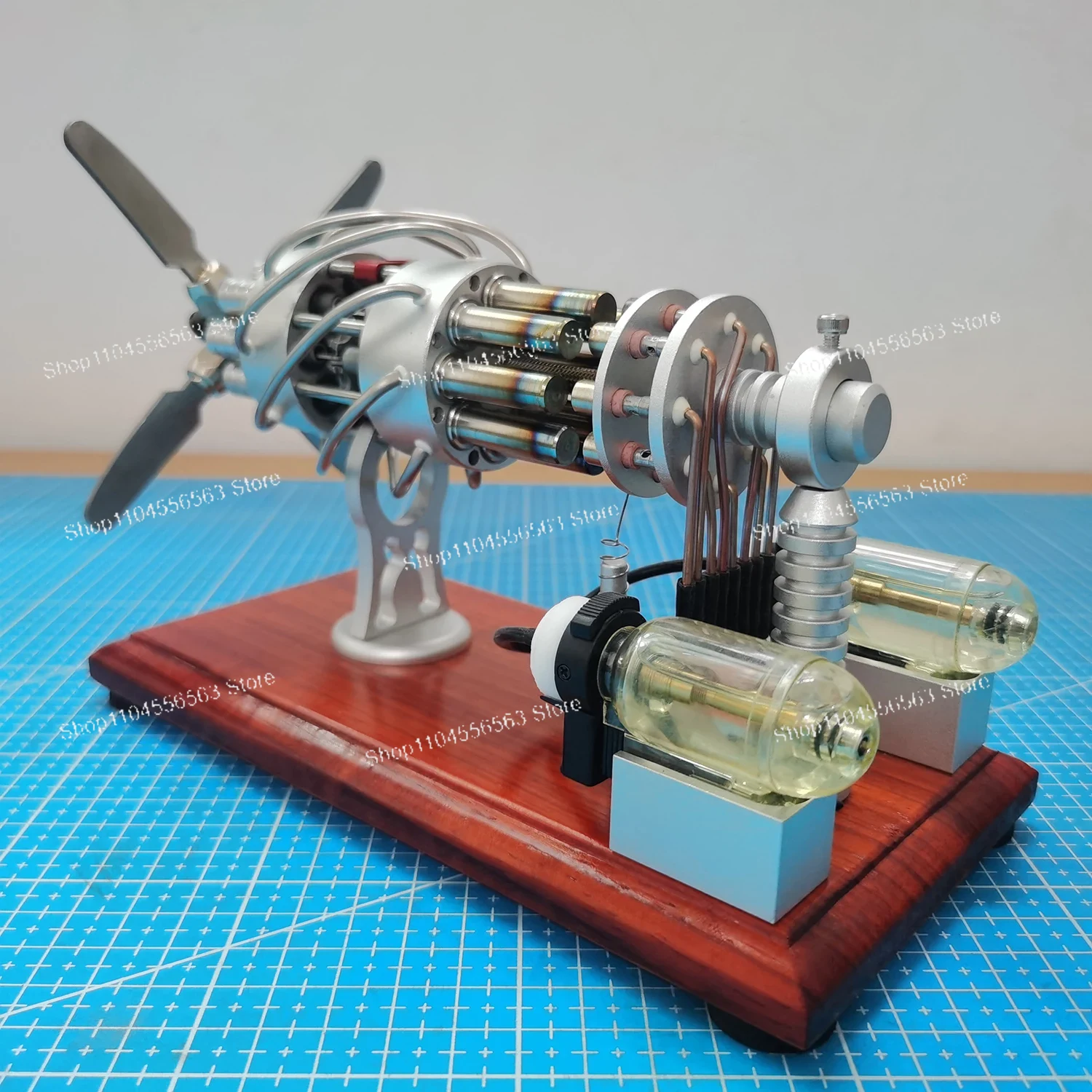 نموذج محرك ستيرلنج هوائي بـ 16 - مراجعة Science Toys وسعره