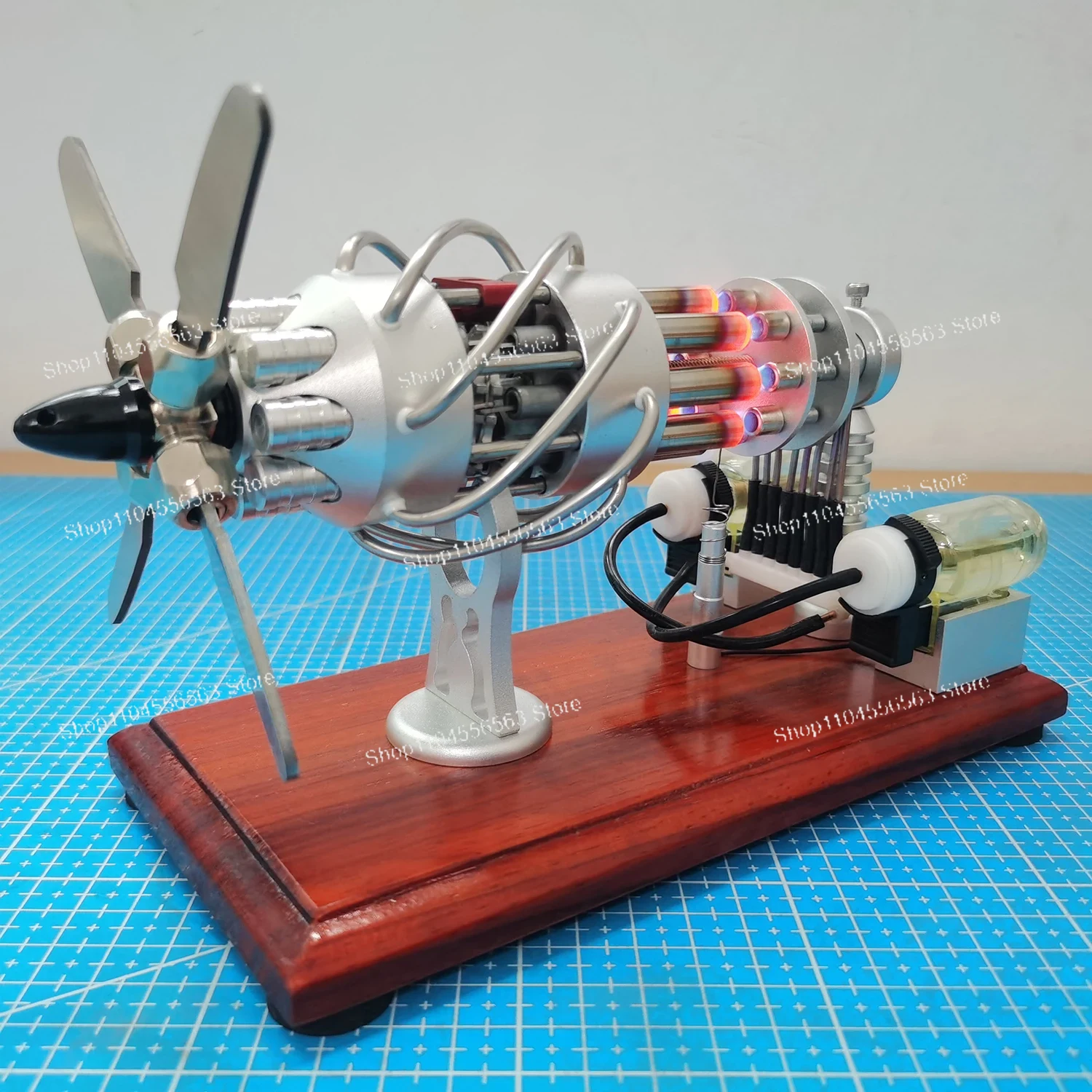 نموذج محرك ستيرلنج هوائي بـ 16 - مراجعة Science Toys وسعره