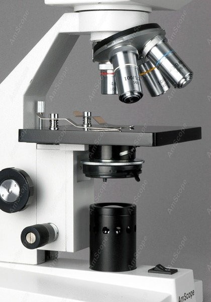 مجهر بيولوجي مركب ثنائي العيني - مراجعة Amscope Microscope Compound 40X-1000X وسعره