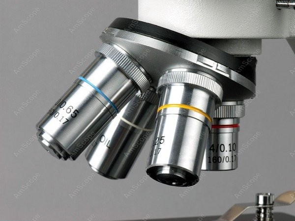 مجهر بيولوجي مركب ثنائي العيني - مراجعة Amscope Microscope Compound 40X-1000X وسعره