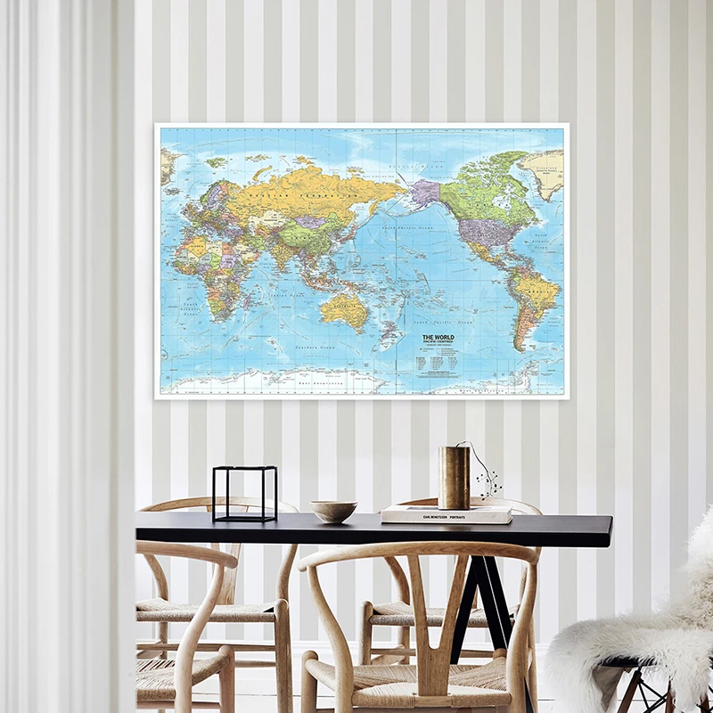 خريطة العالم 2012 نسيج كبير مل - مراجعة Star Map Poster وسعره