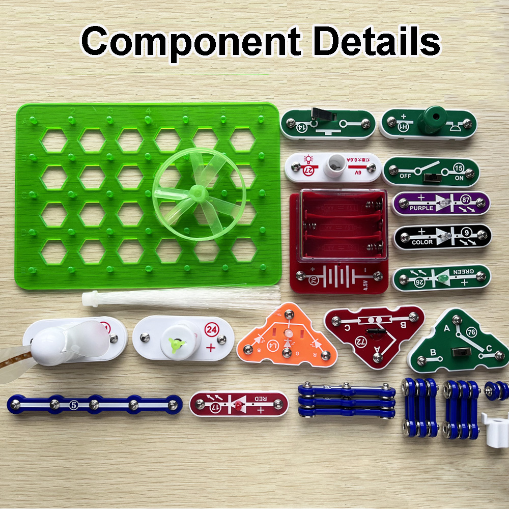 مجموعات تجارب علمية للأطفال، أ - مراجعة Circuit Snap Kit وسعره