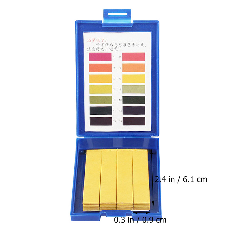80 قطعة من ورق اختبار درجة الح - مراجعة Ph Strip Test وسعره