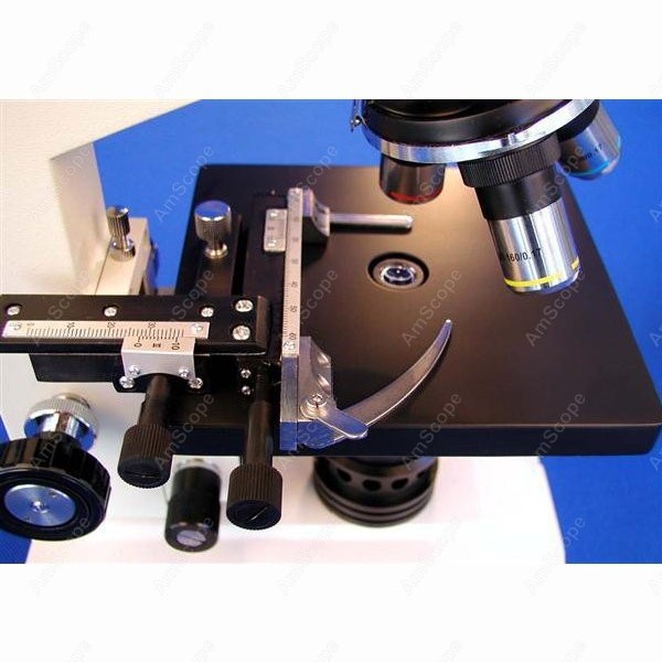 مجهر بيولوجي مركب ثنائي العيني - مراجعة Amscope Microscope Compound 40X-1000X وسعره