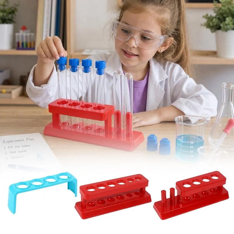 حامل أنابيب اختبار بلاستيكي سم - مراجعة Science Experiment وسعره