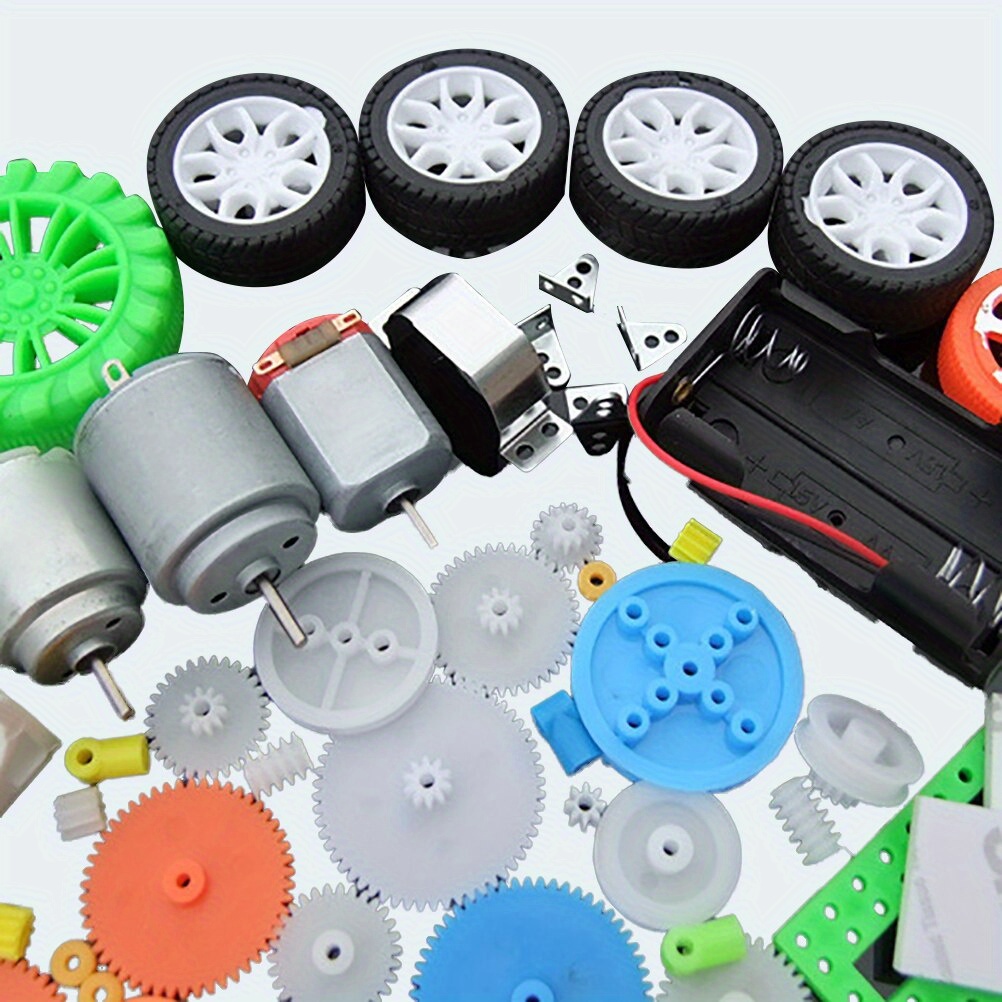 112 قطعة مجموعة محرك التيار ال - مراجعة Science Kit وسعره
