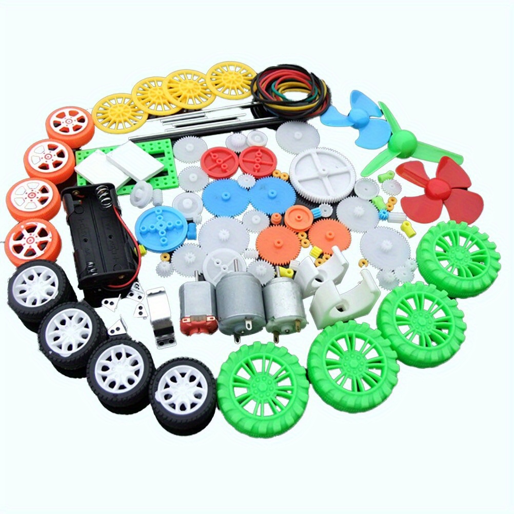 112 قطعة مجموعة محرك التيار ال - مراجعة Science Kit وسعره