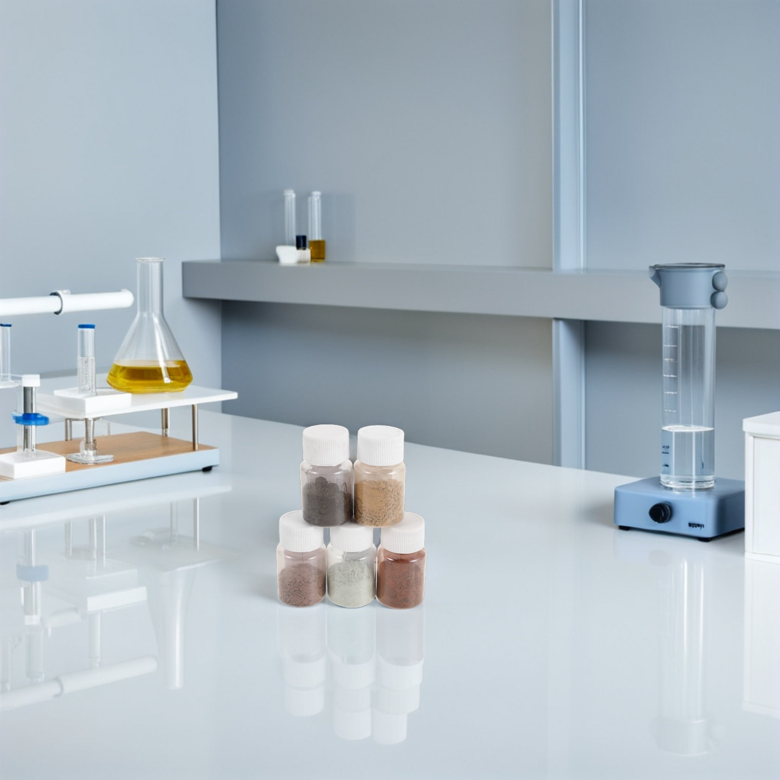 20 زجاجة من عينات التربة المخت - مراجعة Science Experiment وسعره