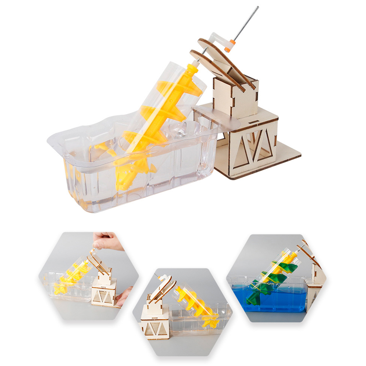 عجلة أرخميدس المائية للتجارب ا - مراجعة Science Kit وسعره